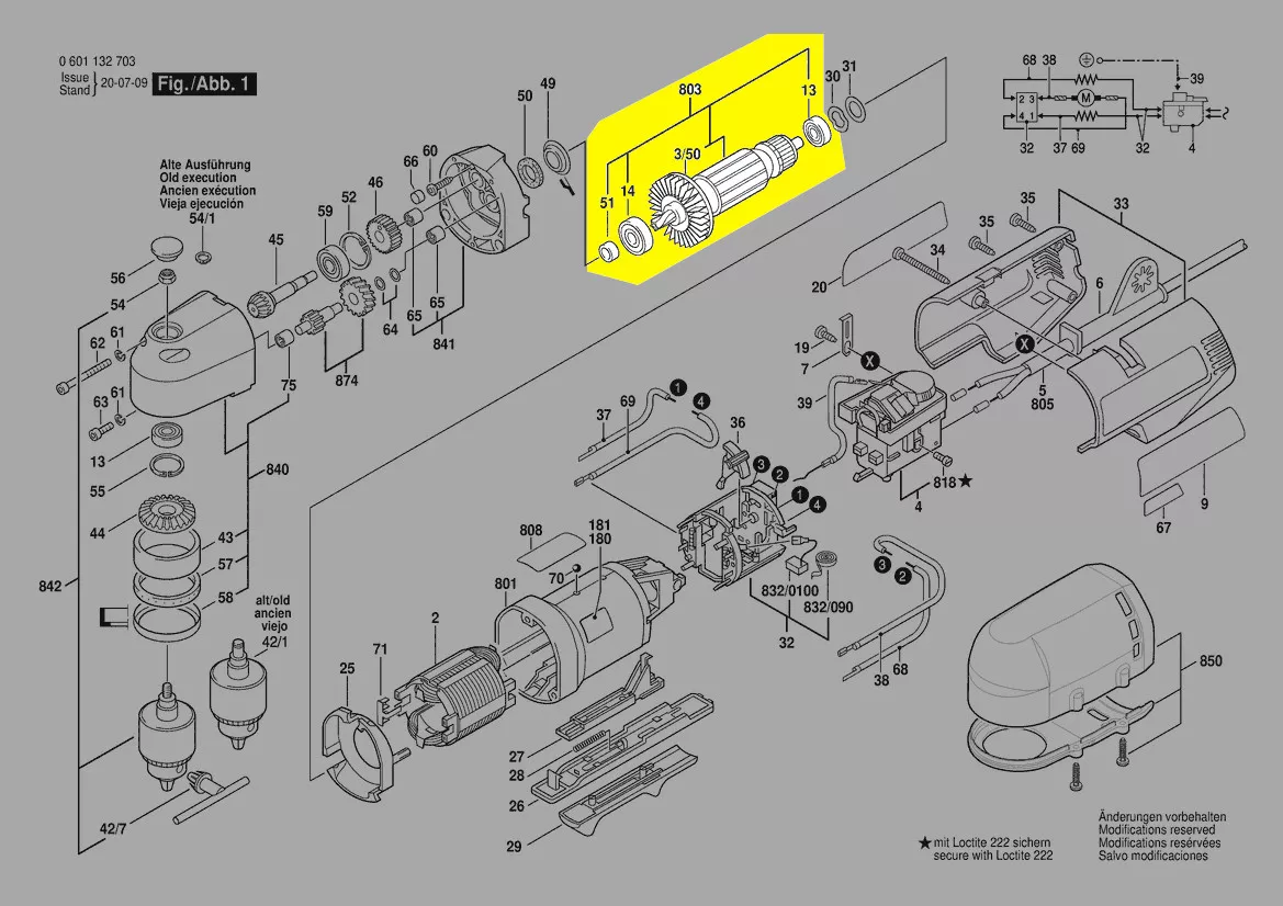 Induit réf. 3 604 010 068 Bosch